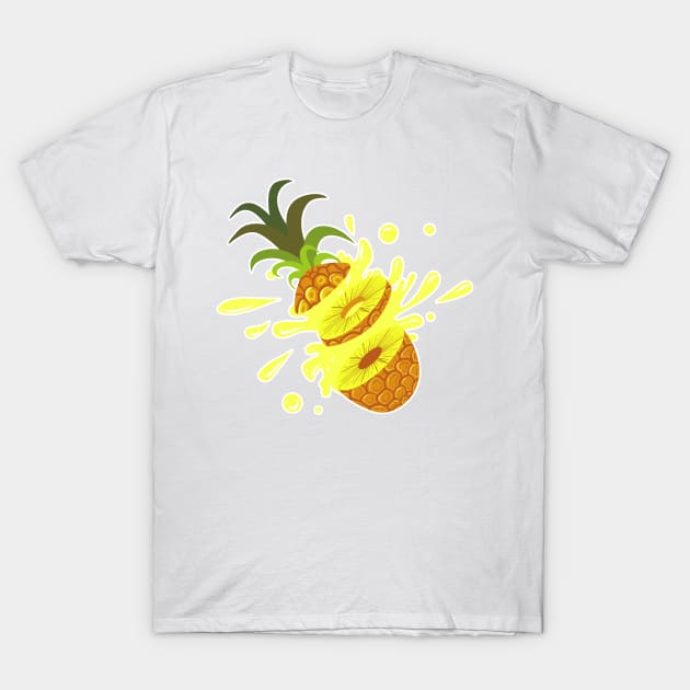 Anatomy of a Pineapple T-Shirt by nextneveldesign